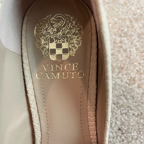 Vince Camuto Zella Stiletto Heels with Snake Print Textured Design - Picture 9 of 9